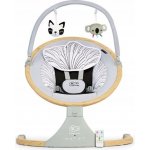 Kinderkraft Lehátko houpací s melodií 2v1 Lumi Light Grey – Sleviste.cz