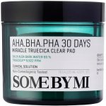 Some By Mi AHA BHA PHA 30 Days Miracle TrueCica Clear Pad exfoliační pleťové tampony pro problematickou pleť 70 ks – Zboží Dáma