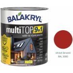 Balakryl MultiTOP 9v1 RAL 3000 0,75 L červená – Zbozi.Blesk.cz