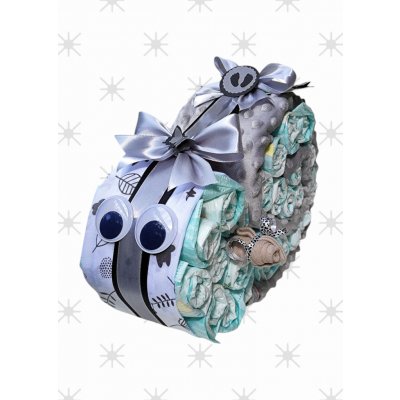 BabyDort plenkový dort neutral ŠNEK – Sleviste.cz