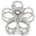 Kovový skřipec ve tvaru květu Barva: stříbrná – Hledejceny.cz