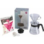 Hario V60-02 Pour Over Kit Plastic Black – Zbozi.Blesk.cz