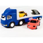 Little Tikes Tahač s návěsem pro přepravu aut 170430 modrá – Hledejceny.cz