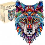 Kruzzel Dřevěné Vlk 170 dílků – Zbozi.Blesk.cz
