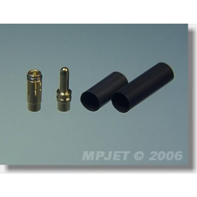MP JET Konektor Gold 3,5mm pro drát 2,5 mm2 1 pár