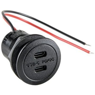 Pro Car 2 x USB-C 12/24 V DC s měničem napětí 324/012 – Zboží Mobilmania