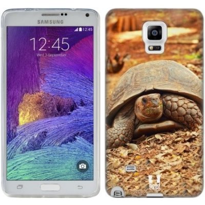 Pouzdro HEAD CASE Samsung Galaxy Note 4 (N910) vzor slavná zvířata foto želva