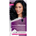 Schwarzkopf Perfect Mousse Ledový černý 210 – Zboží Mobilmania