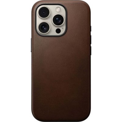 Nomad Modern Leather Case MagSafe iPhone 16 Pro hnědý – Zboží Živě