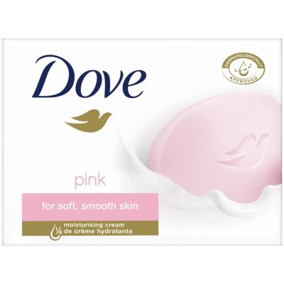 Dove Pink Beauty Cream Bar tuhé mýdlo 100 g – Zbozi.Blesk.cz