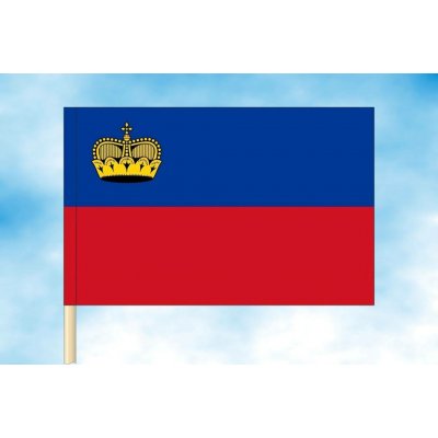 LIBEA, s.r.o. Vlajka Lichtenštejnska Rozměr: 60×90 cm, Uchycení: Návlek na žerď – Hledejceny.cz