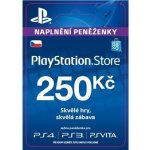 PlayStation dárková karta 250 Kč – Hledejceny.cz