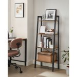 SONGMICS 4 hnědá 56x34x137cm – Zboží Mobilmania