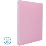 Luma Pořadač 4 kroužkový 2,5 cm Pastel růžový – Zboží Živě