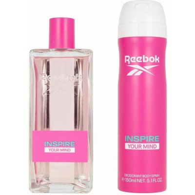Reebok Inspire Your Mind For Women EDT 100 ml + deodorant ve spreji 150 ml – Zbozi.Blesk.cz