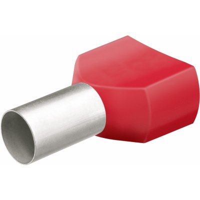 KNIPEX Dutinka koncová Twin - dvojitá, s izolací - 15mm, kabel 2x1mm², červená, 200ks (9799372) – Zboží Mobilmania