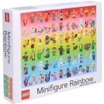 LEGO® Chronicle Books Duhové minifigurky 1000 dílků – Zboží Dáma LEGO® Chronicle Books Duhové minifigurky 1000 dílků – Zboží Dáma