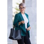 Italy fashion dámské sako SCARLET Tmavě zelená – Hledejceny.cz