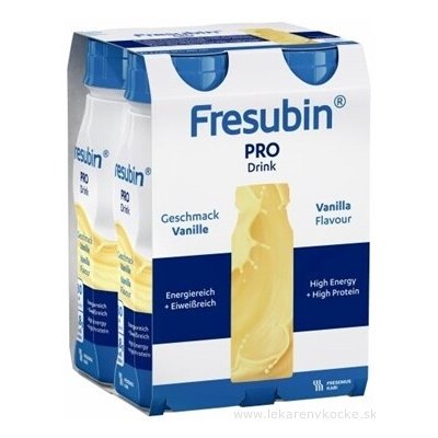 FRESUBIN PRO DRINK PŘÍCHUŤ VANILKOVÁ POR SOL 24X200ML – Hledejceny.cz