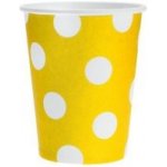 Godan Kelímky papírové žluté s puntíky – Sleviste.cz