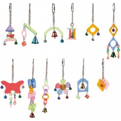 Flamingo Hračka akryl Mini mix 3 x 3 x 14 cm – Zboží Dáma