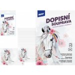 Dopisní papír barevný LUX 5+10 (Kůň) – Zboží Živě