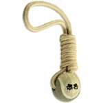 Dog Fantasy Přetahovadlo Juta tenisák házecí 34 cm – Hledejceny.cz