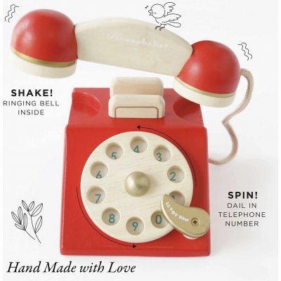 Le Toy Van Telefon Vintage – Hledejceny.cz