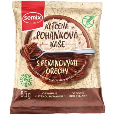 Semix klíčená pohanková kaše s pekanovými ořechy 65 g – Zbozi.Blesk.cz