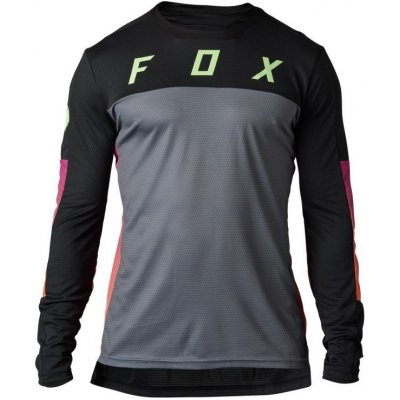 Fox Defend LS Jersey Cekt Black – Zbozi.Blesk.cz