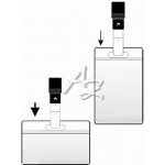 Karton P+P Visačka na jmenovku - na šířku s klipem, 25ks, 2-041 – Hledejceny.cz