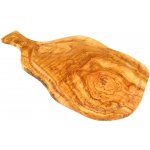 Krájecí prkénko s jímkou na šťávu | Olivové dřevo 44 cm | Dřevečko Velikost: 50-55 cm XXL – Sleviste.cz