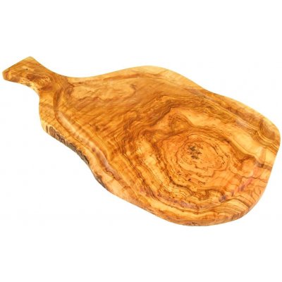 Krájecí prkénko s jímkou na šťávu | Olivové dřevo 44 cm | Dřevečko Velikost: 50-55 cm XXL – Sleviste.cz