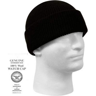 Rothco čepice G.I. Watch vlněná černá – Sleviste.cz