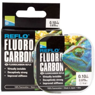 Preston REFLO Fluorocarbon 50 m 0,12 mm – Hledejceny.cz