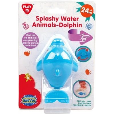 Playgo Zábavná zvířátka do vody delfín