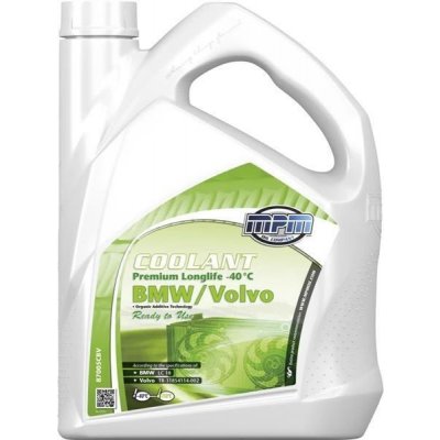 MPM Longlife Coolant -40°C BMW/Volvo Ready 5 l – Zbozi.Blesk.cz