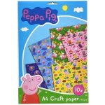 Peppa pig - výtvarný papír - 2784362 – Zboží Dáma