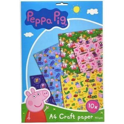 Peppa pig - výtvarný papír - 2784362 – Zboží Dáma