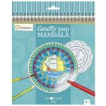 Omalovánky Mandaly pro kluky Avenue Mandarine – Zboží Dáma