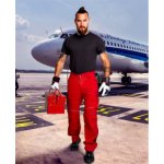 Ardon H6490 kalhoty URBAN+ do pasu červená – Hledejceny.cz