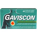 GAVISCON POR 250MG/133,5MG/80MG TBL MND 48 – Hledejceny.cz
