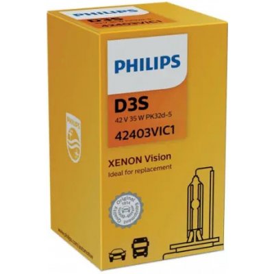 PHILIPS XENONOVÁ VÝBOJKA D3S 42V 35W VISION 42403VIC1 | Zboží Auto
