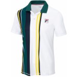 Fila Polo Dan white/vertical teal stripe/deep teal – Hledejceny.cz