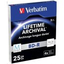 Verbatim BD-R 25GB 4x, slim box 3ks (43827)