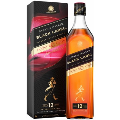 Johnnie Walker Black Label Sherry Finish 12y 40% 0,7 l (karton)