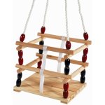 Dřevěné sedátko dětská houpačka Happy People od 12msc – Sleviste.cz