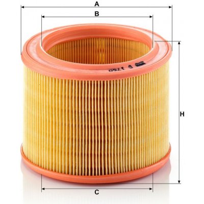 MANN-FILTER Vzduchový filtr MANN C1760 (MF C1760) – Hledejceny.cz