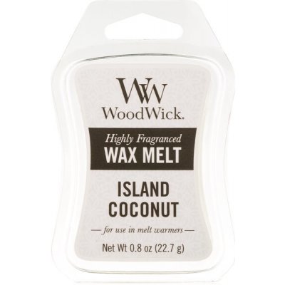 WoodWick vonný vosk do aromalampy Island Coconut Kokos 22,7 g