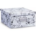 ZELLER Box pro skladování 40 x 33 x 17 cm barva bílá – Sleviste.cz